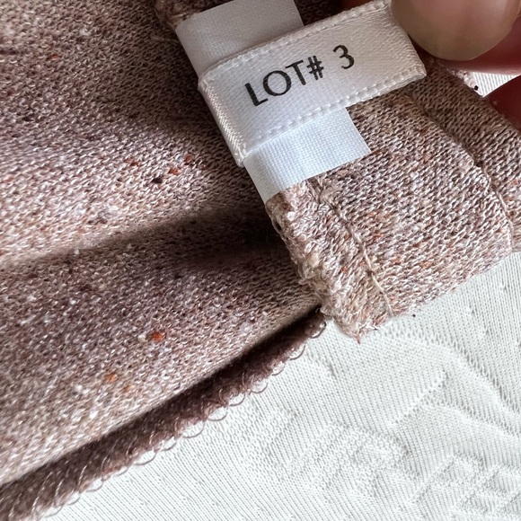 Express Tweed Peplum Hem Skirt, Light Brown, Size XS, Pre-owned - Picture 9 of 9